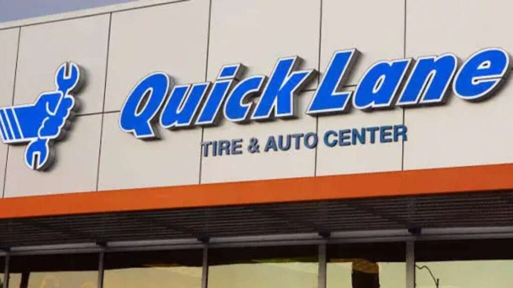 Quick Lane Tire & Auto Center.