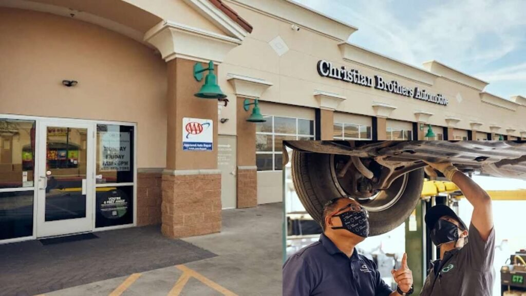 Christian Brothers Automotive Gilbert at Higley and Baseline.