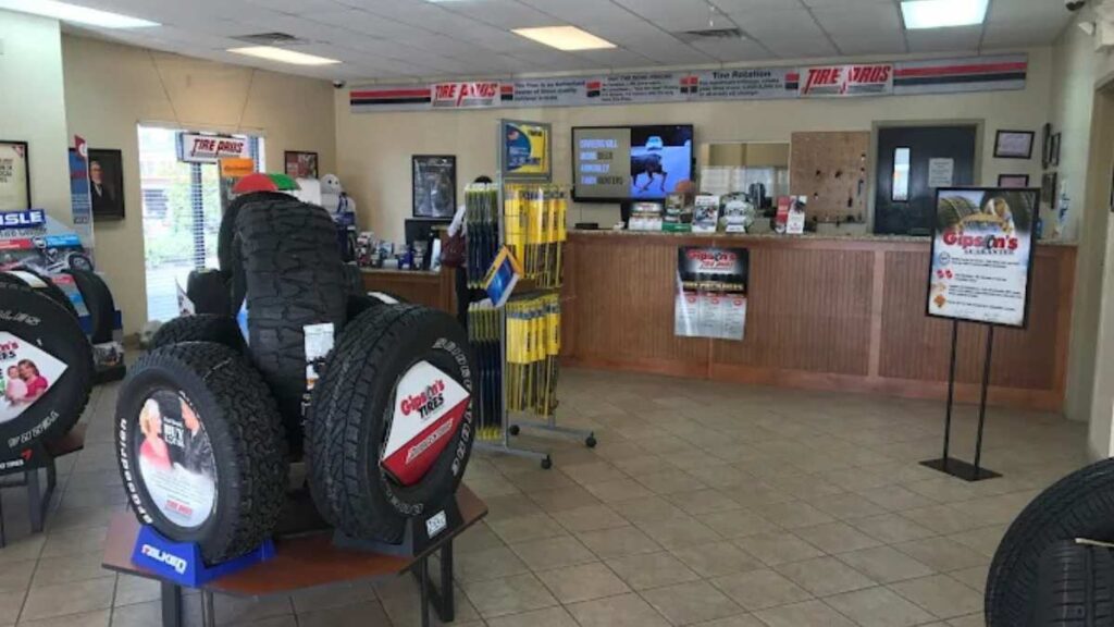 Gipson’s Tire & Auto.