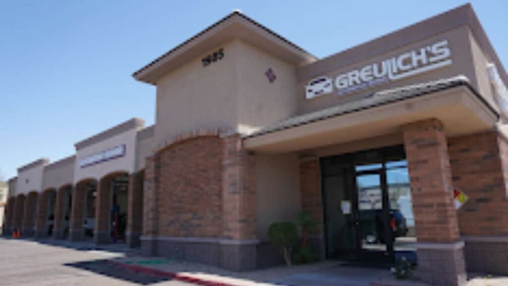 Greulich’s Automotive Repair.