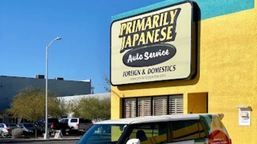 Primarily Japanese Auto Service.