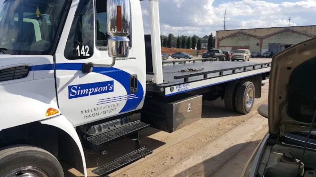 Simpson’s Wrecker Service.