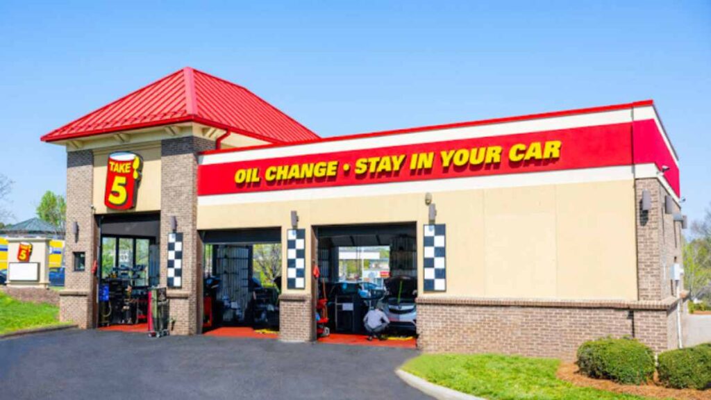 Take 5 Oil Change.