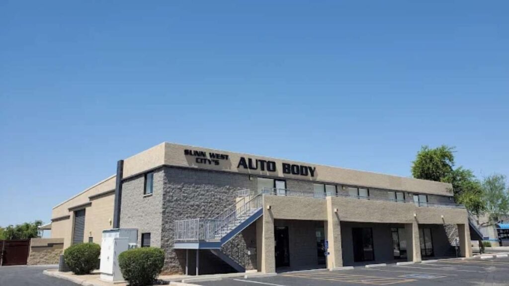 Sunn West City's Auto Body.