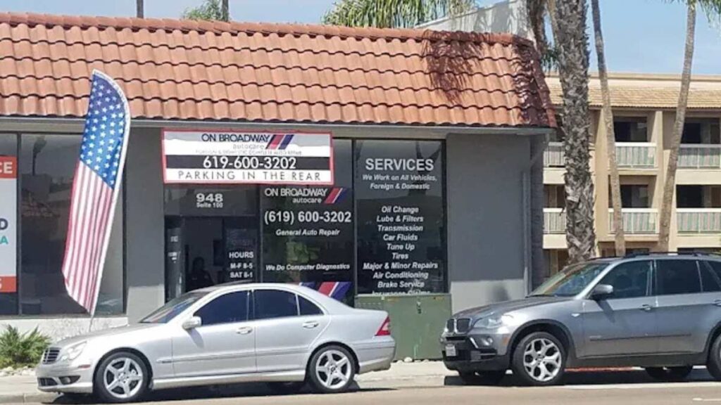 On Broadway Auto Care Inc. - Chula Vista, CA.