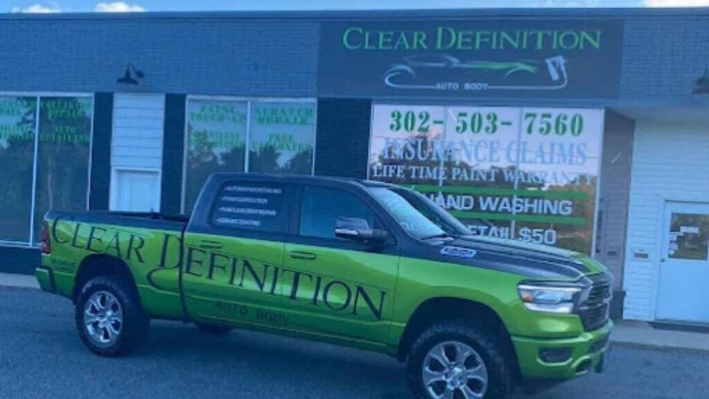 Clear Definition Auto Body & Paintless Dent Repair - Milford, DE.