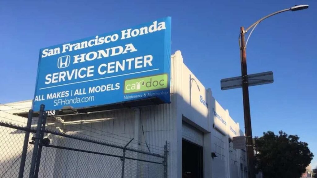 San Francisco Honda Service Center.