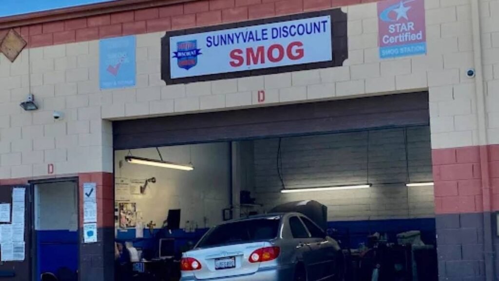 Sunnyvale Discount Smog–Star Certified Check Station.