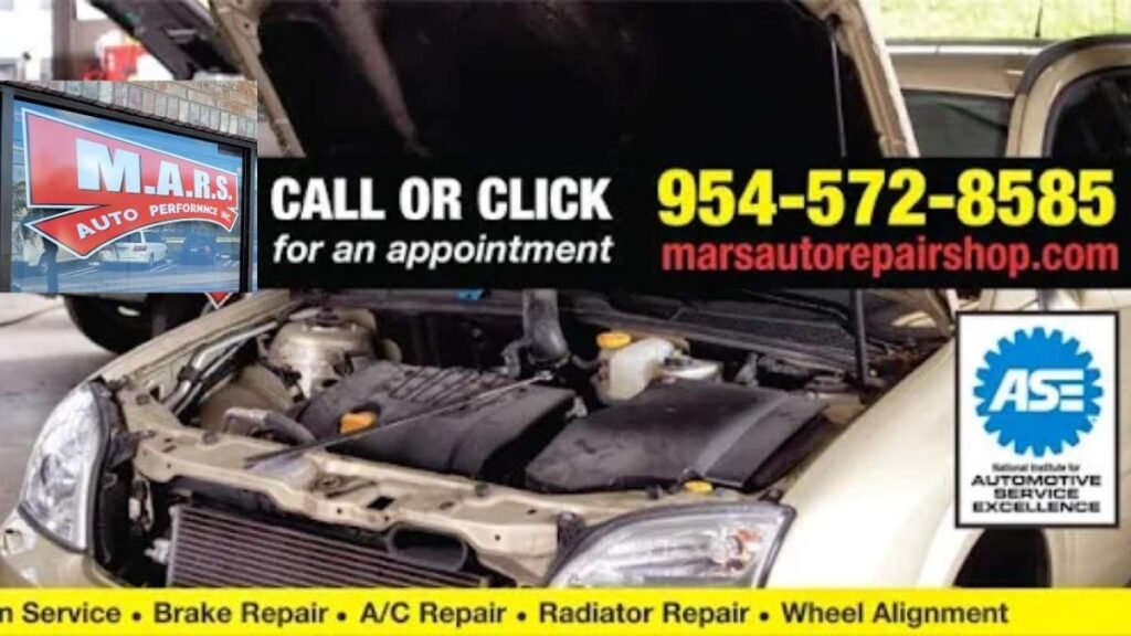 M.A.R.S. Auto Repair Services - Coral Springs, FL.