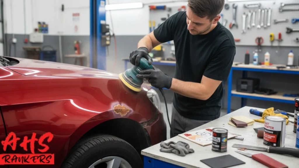 How to fix auto rust spots